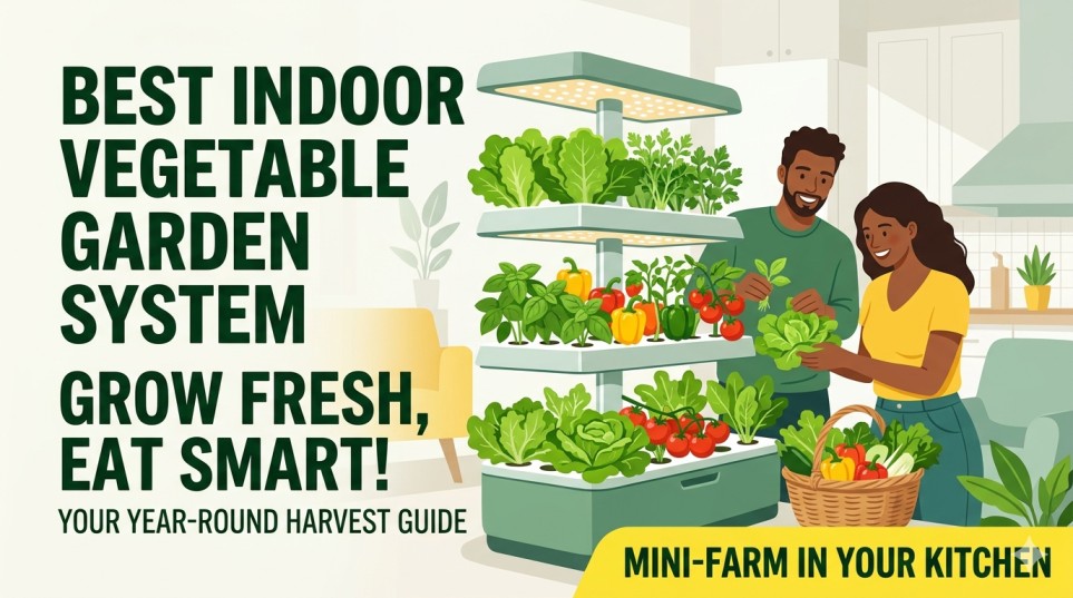 best indoor vegetable garden system