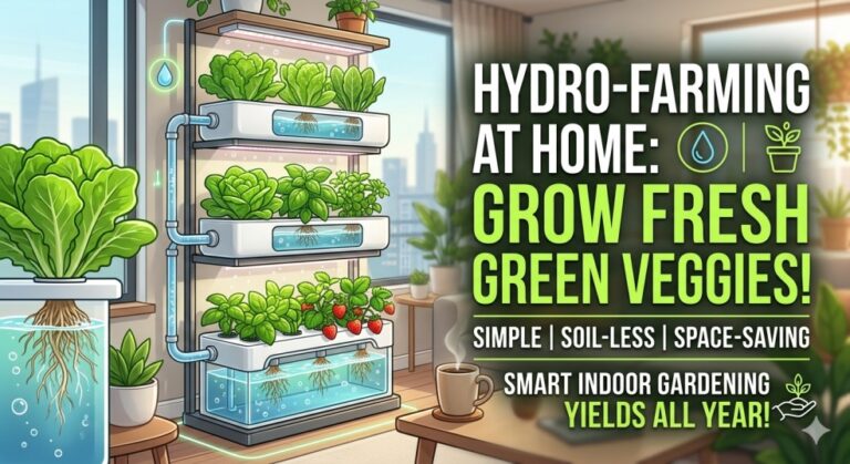 hydroponic farming at home
