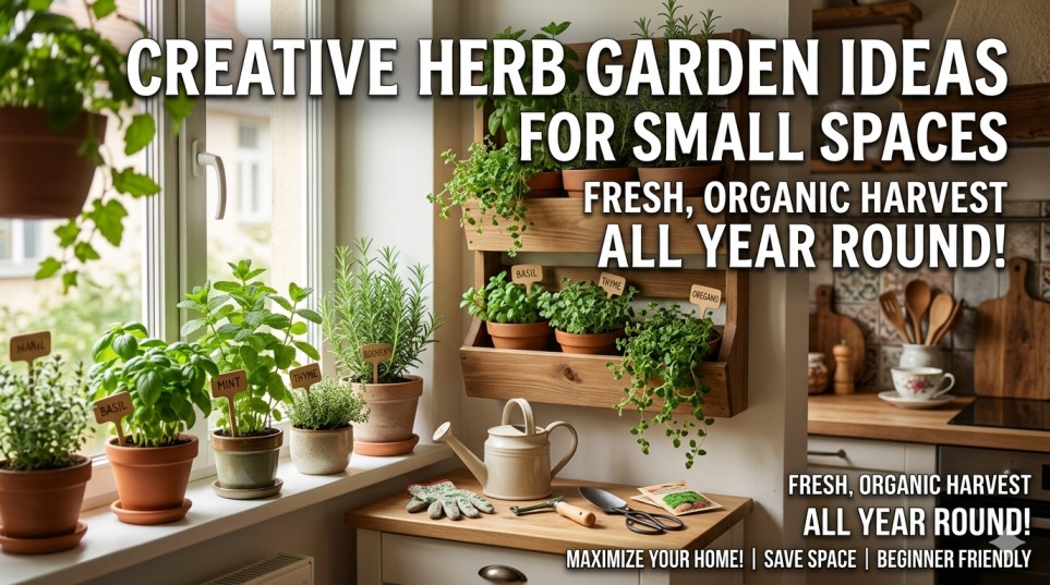 herb garden ideas for small spaces