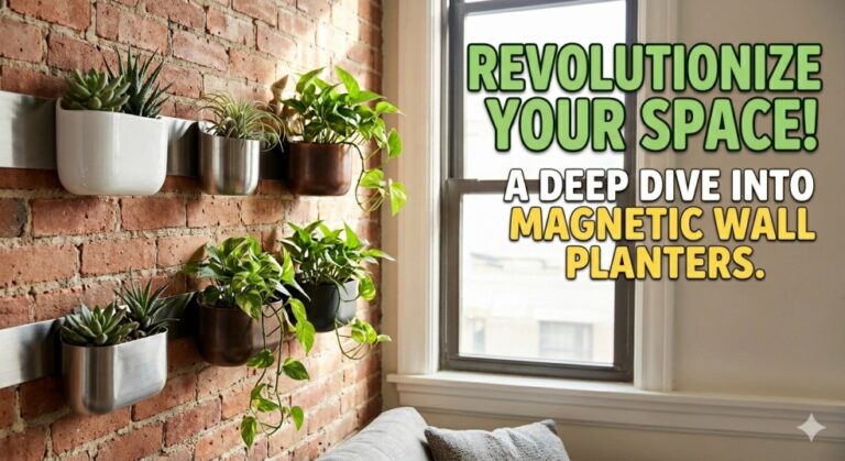 Magnetic Wall Planters Review