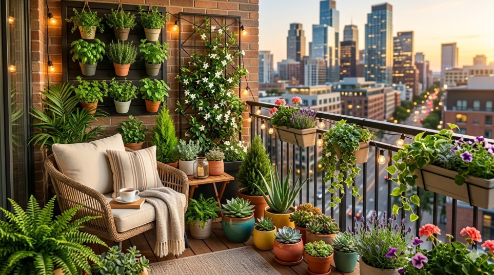 apartment balcony garden ideas