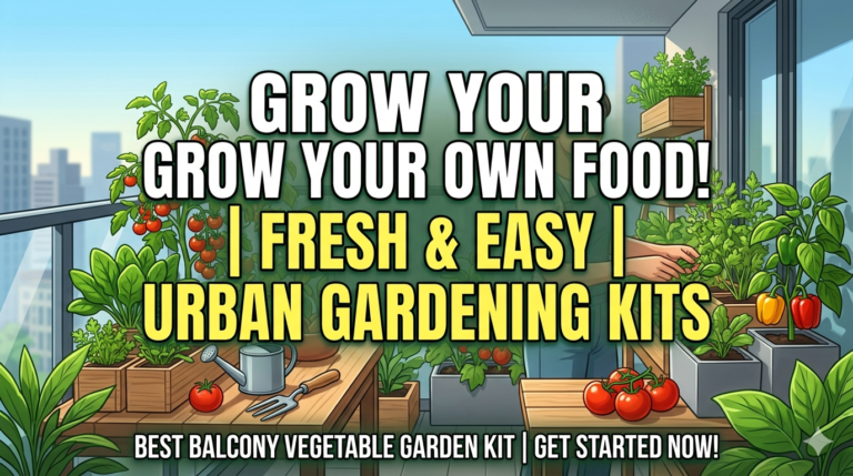 balcony vegetable garden kit