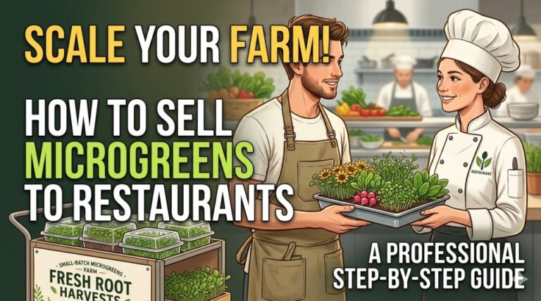 How to sell Microgreens to Restaurants