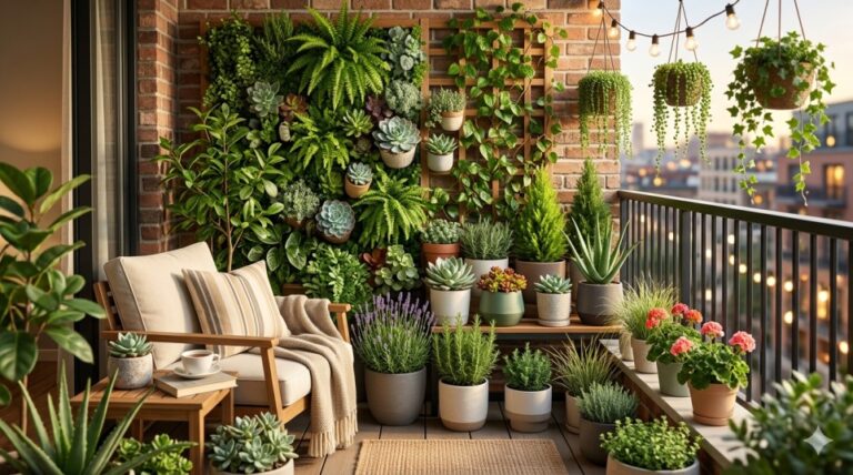low maintenance balcony garden ideas