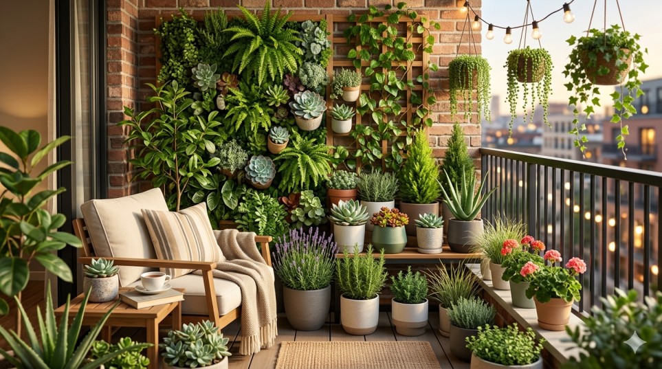 low maintenance balcony garden ideas