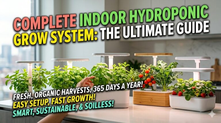 Complete Indoor Hydroponic Grow System