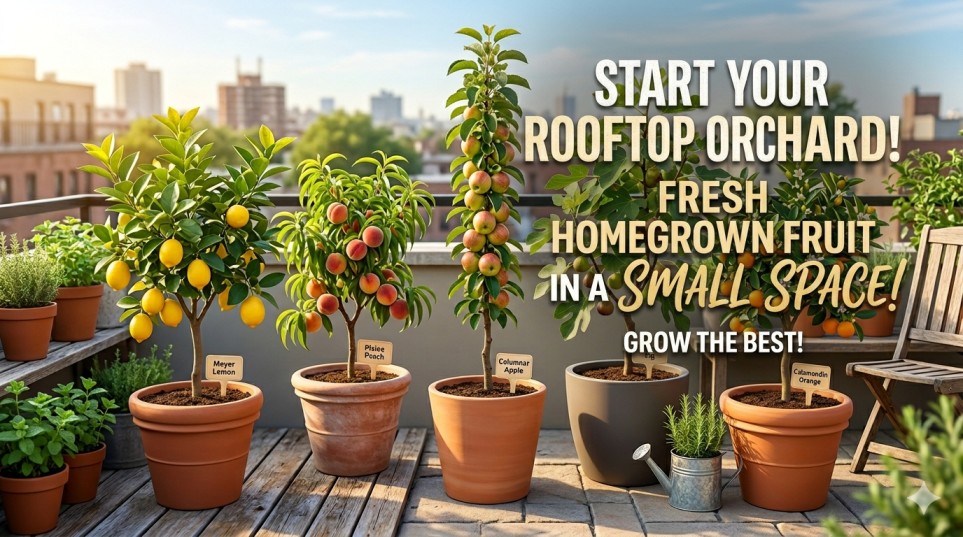 top 10 Dwarf Fruit Trees for Pots