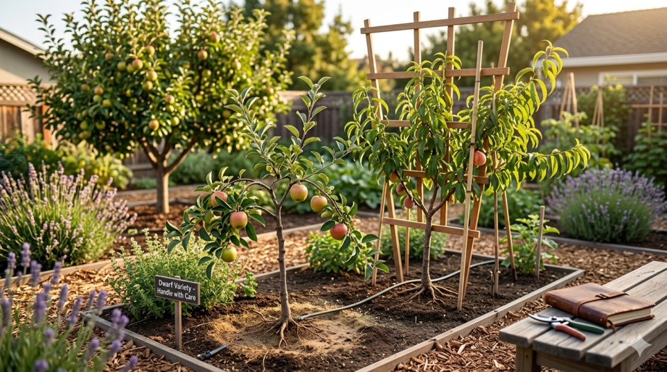 disadvantages of dwarf fruit trees