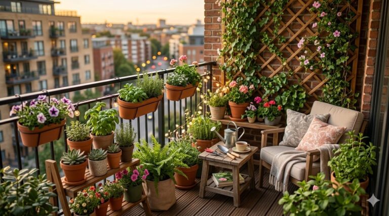 small balcony gardening for beginners