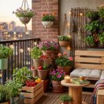 low budget balcony garden design