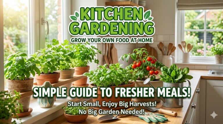 kitchen gardening grow your own food