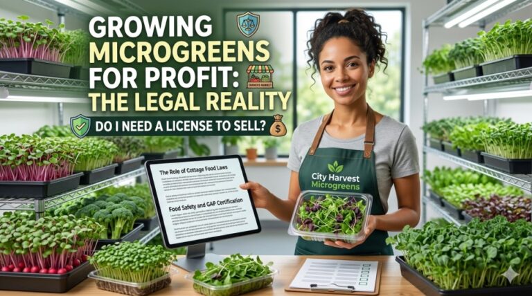 do i need a license to sell microgreens