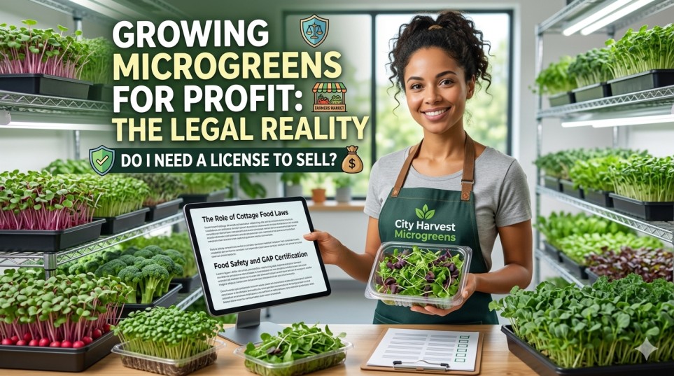 do i need a license to sell microgreens